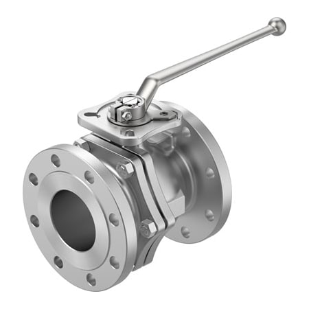 Festo Ball Valve VZBF-4-P1-20-D-2-F1012-M-V15V15 VZBF-4-P1-20-D-2-F1012-M-V15V15